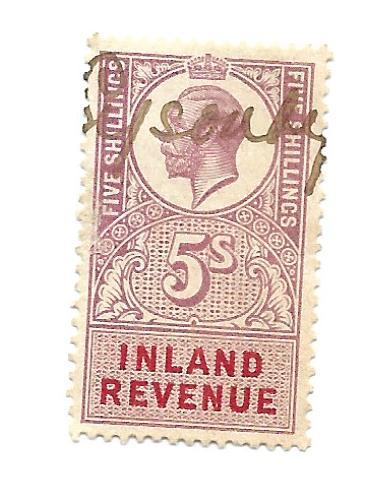 Great Britain Inland Revenue Cinderella *