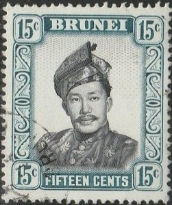 Brunei, #109b Used  From 1972-73