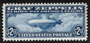 US Sc C15 Graf Zeppelin $2.60 MNH Original Gum Airmail *Lot RL