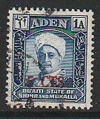 1951 Aden (Quaiti) - Sc 20 - used VF - 1 single - Sultan Quaiti