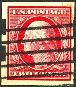U.S. #344 USED CREASES