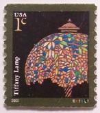 # P#s 3758 MNH 1c Tiffany Lamp / dated 2003 - 4625a