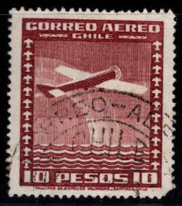 Chile Scott C46 Used airmail stamp