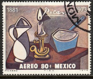 MEXICO C428 In Memoriam Pablo Picasso - painter sculptor USED. F-VF. (1300)