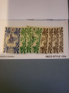 Stamps New Caledonia Scott #266-73  hinged