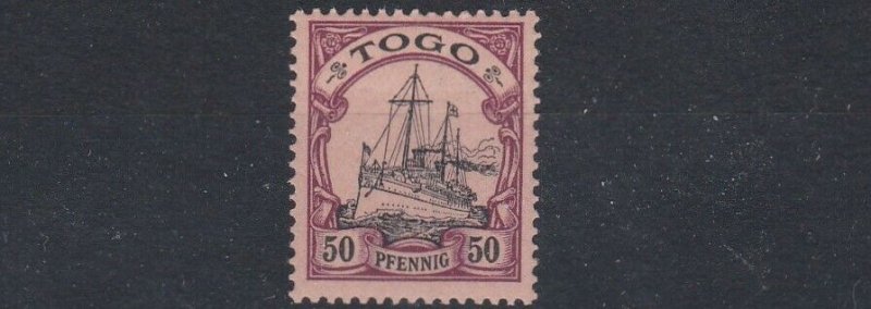 TOGO  1900      S G G14  50PF  BLACK &  PURPLE       MNH  NO2