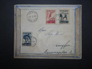 Finland SC# B31 - B33 on Cover to Helsinki  - Z11741