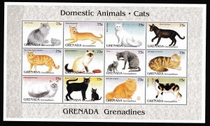 Grenada Grenadines - CATS - S.S. - MNH