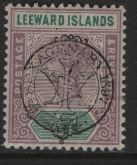 LEEWARD ISLANDS 9 MINT (LH) F/VF