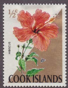 Cook Islands 199 Hibiscus 1967