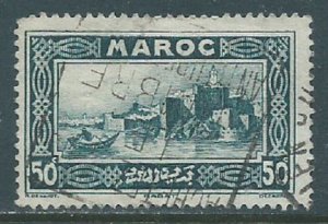 French Morocco, Sc #135, 50c Used