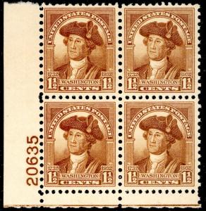 706 MINT NH Plate Block