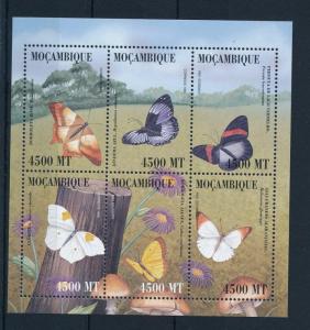 [31929] Mozambique 2000 Butterflies Schmetterlingen Papillons  MNH Sheet