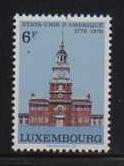 Luxembourg MNH sc# 587 American Bicentenial 2012CV $0.35