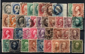 Selection (36) Large & Small Banknotes - Used (cpl flts possible) -  Lot 0124158