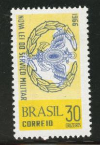 Brazil Scott 1023 MNH** 1966 Military service stamp 