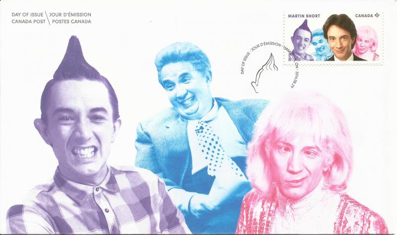 2014 Canada FDC Sc 2774 - Great Canadian Comedians - Martin Short