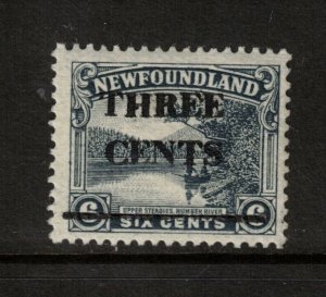 Newfoundland #160i Very Fine Never Hinged With Trivial Surcharge **With Cert.**