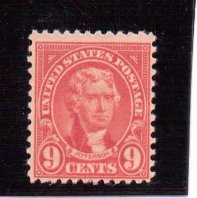 United States  Scott#  641  MNH