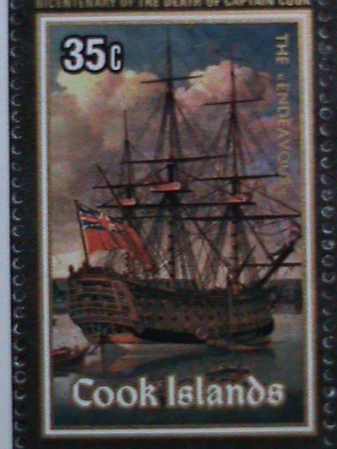 COOK ISLANDS-1979-SC#513a  BICENTENARY DEATH OF CAPTAIN COOK :MNH S/S VF