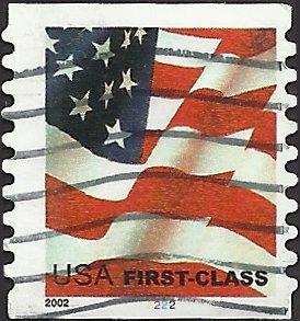 P.N.C. 2222 # 3622 USED FLAG