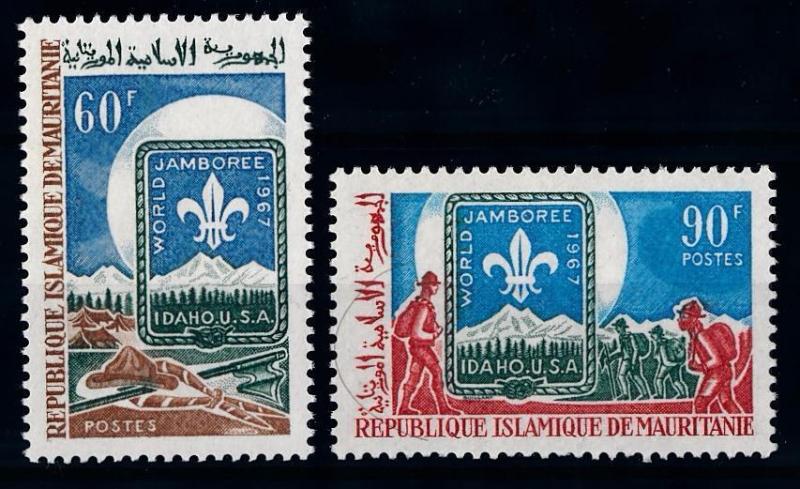 [66613] Mauritania 1967 Scouting Pfadfinder 12th World Jamboree Idaho MNH