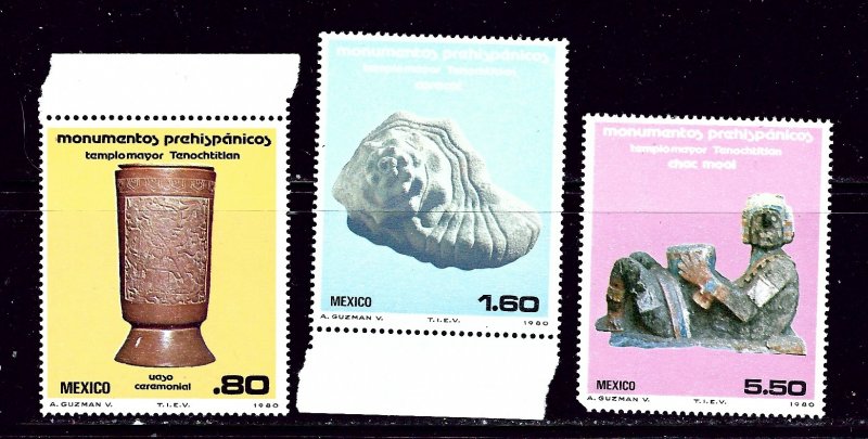 Mexico 1208-10 MNH 1980 complete set   #2