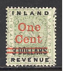 British Guiana 150 mint hinged SCV $ 2.50 (RS)