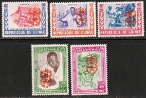 Guinea Sc #B25-B29 Mint Hinged