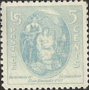 # 796 MINT NEVER HINGED VIRGINIA DARE