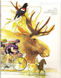 1987 USPS  Commemorative Yearbook