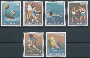 Yugoslavia 1972 MNH Stamps Scott 1093-1098 Sport Olympic Games Sailing Basketbal