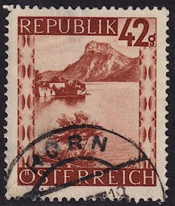 Austria - 1946 - Scott #471 - used - HORN pmk