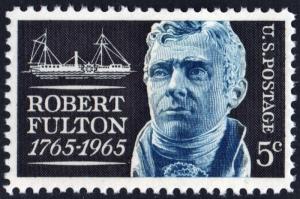 SC#1270 5¢ Robert Fulton Issue (1965) MNH