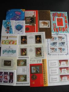 Russia 16 different MNH souvenir sheets, part 7 of 7 check m