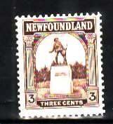 Newfoundland-Sc#133- id13-unused NH 3c War Memorial-1923-4-