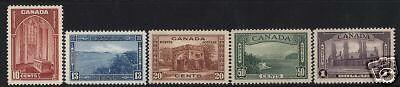 Canada #241i - #245i XF/NH Set