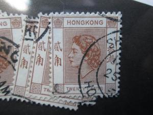 Hong Kong #188 used