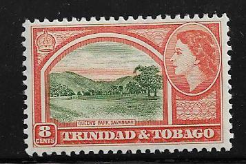 TRINIDAD & TOBAGO  78  MINT HINGED QUEENS PARK  ISSUE, QE2