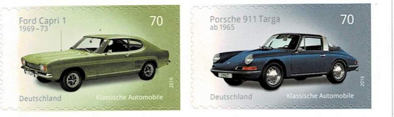 2016, Classic Cars, Porsche 911 & Ford Capri 2v