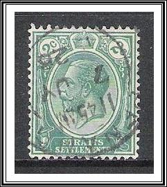 Straits Settlements #180 KG V Used