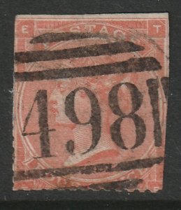 Great Britain 34b used trimmed