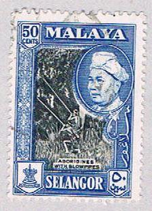 Malaya Selangor 109 Used Sultan Hisam Shah (BP22721)