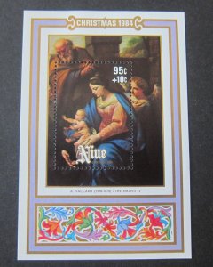 Niue 1984 Sc 462-5 Christmas Religion set MNH