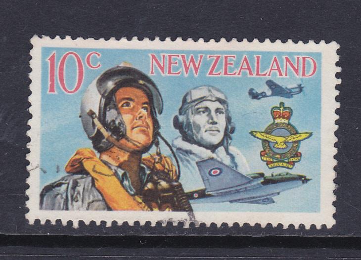 N.Zealand \Armed Forces -Airmen & Aircraft\ 10c used 