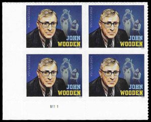 PCBstamps  US #5833 PB $2.72(4x68c)John Wooden, MNH, (PB-3)