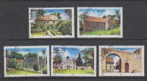 Jersey 1986 National Trust set of 5 Fine used