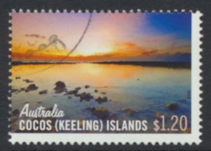 Cocos Keeling Islands  Australia SC# 362 Pier  CTO  full gum see scan & detai...