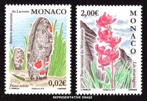 Monaco Scott 2589-2590 Mint never hinged.