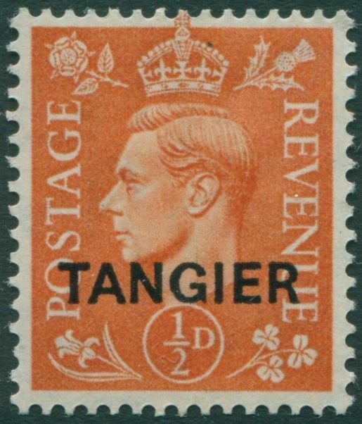 Morocco Agencies Tangier 1950 SG280 ½d pale orange KGVI MLH